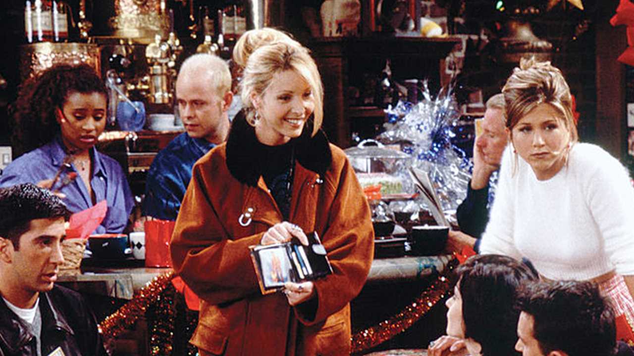 What is the 'Merry Christmas Eve Eve' meme from Friends?