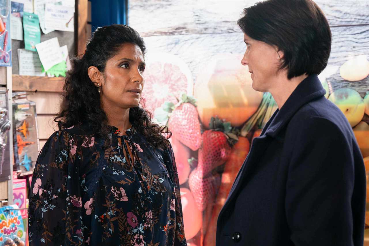 Beloved character returns to EastEnders as Suki Panesar is brutally attacked by husband Nish