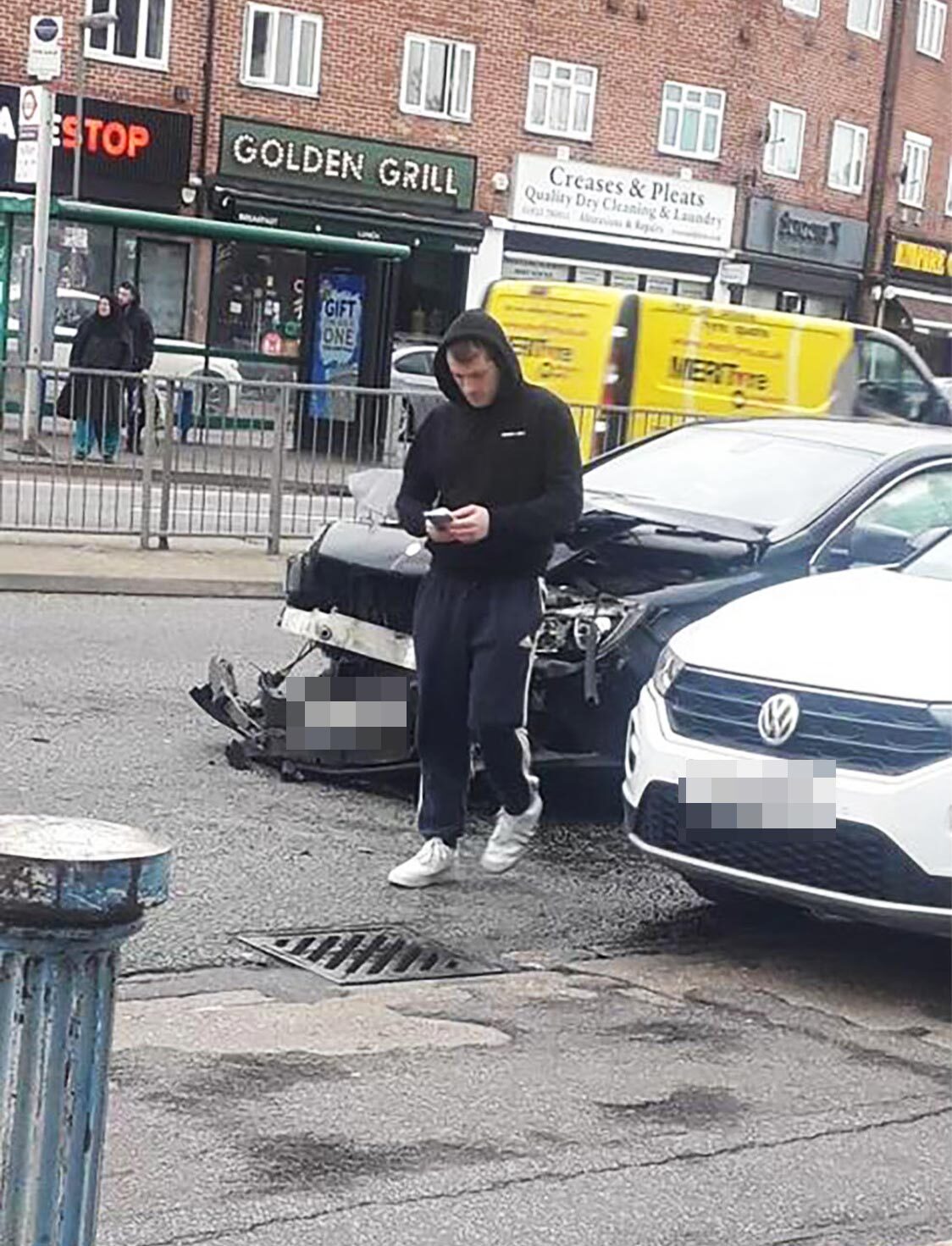 EastEnders Star Max Bowden Escapes Three-Car Collision