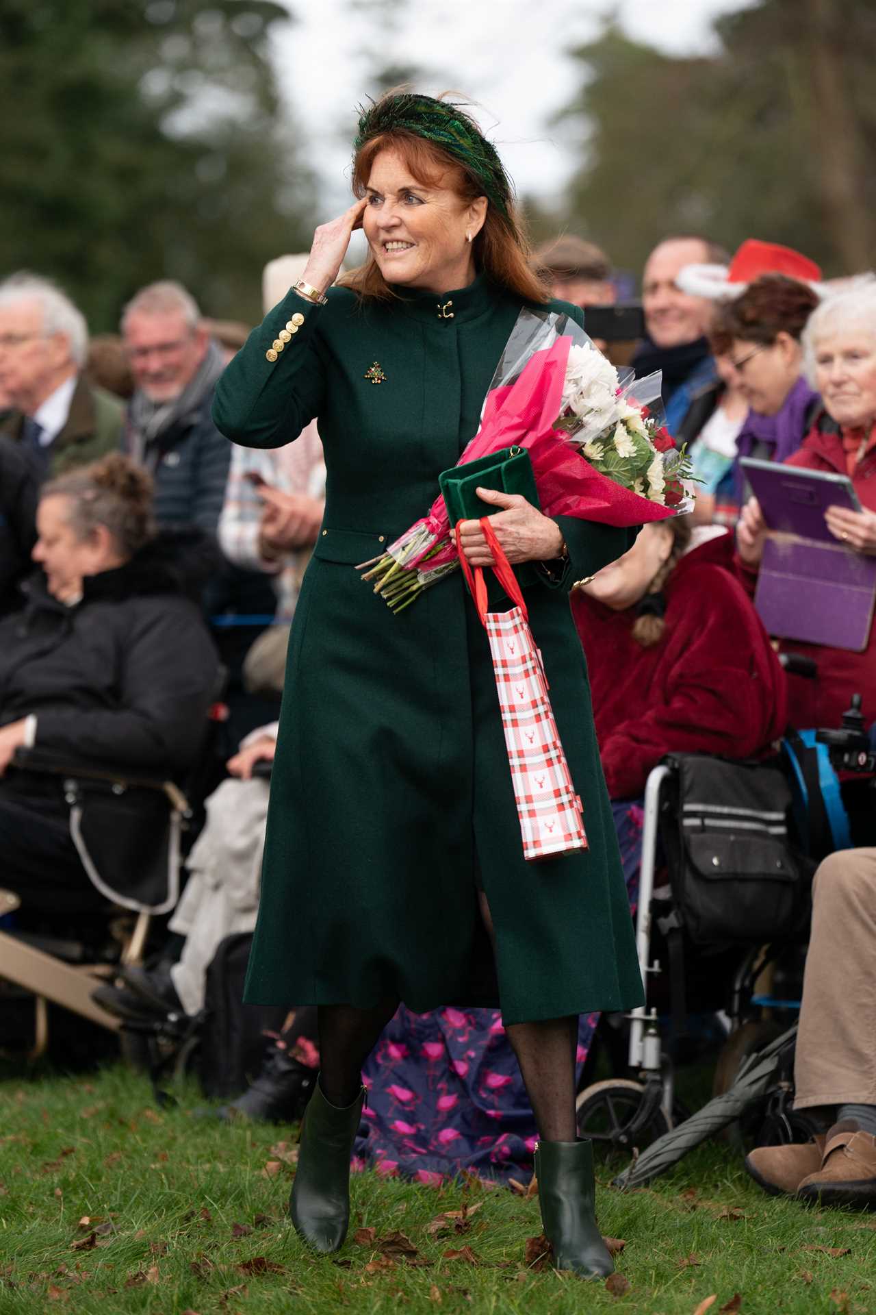 Sarah Ferguson Spotted on Royal Christmas Service Walk for the First Time in 30 Years