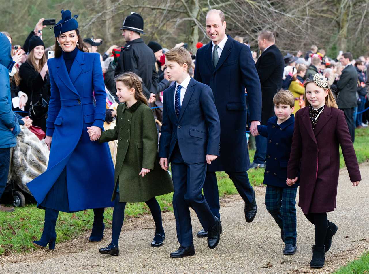 Prince Louis breaks royal protocol at Christmas walk, but William beams with pride