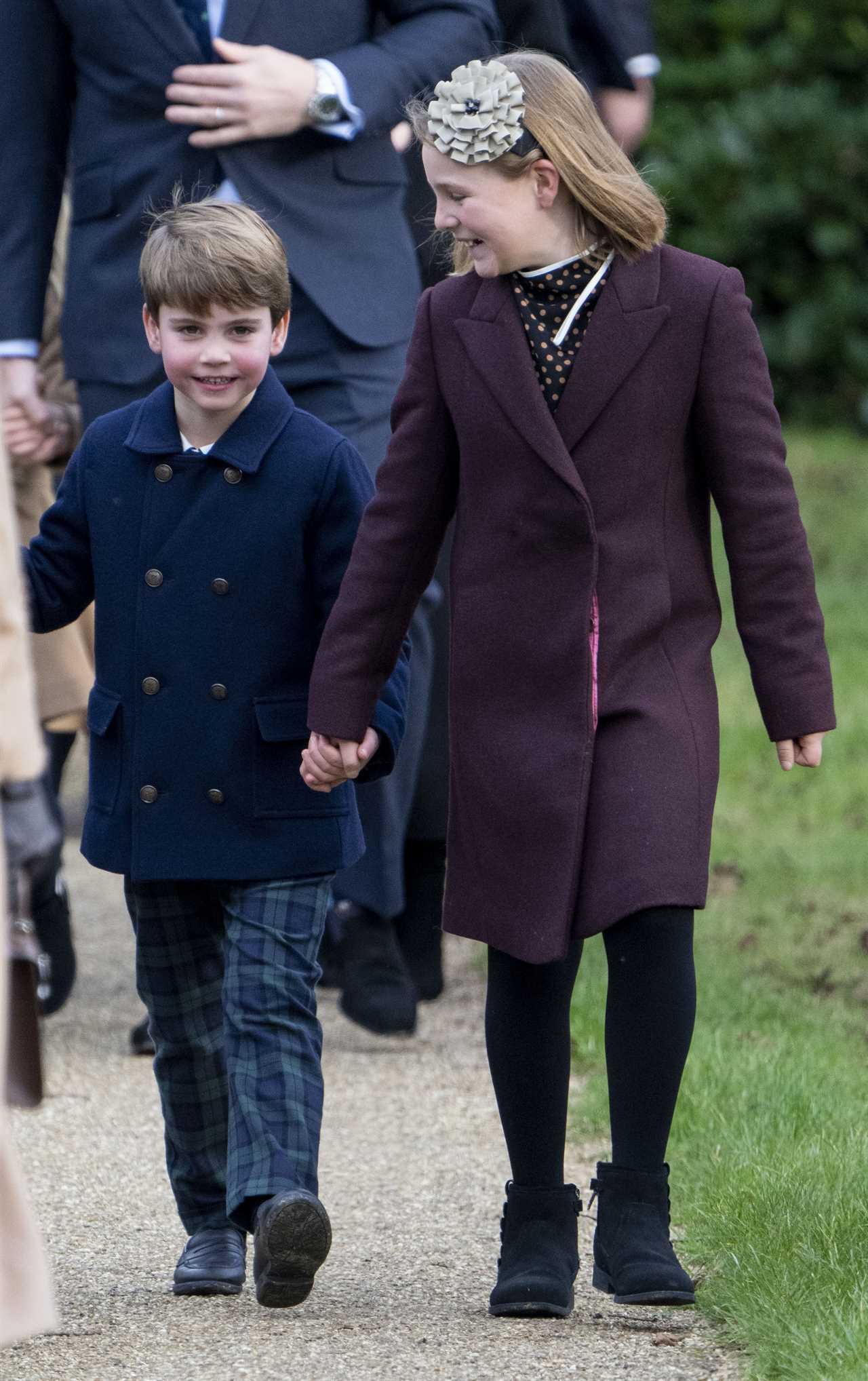 Prince Louis breaks royal protocol at Christmas walk, but William beams with pride