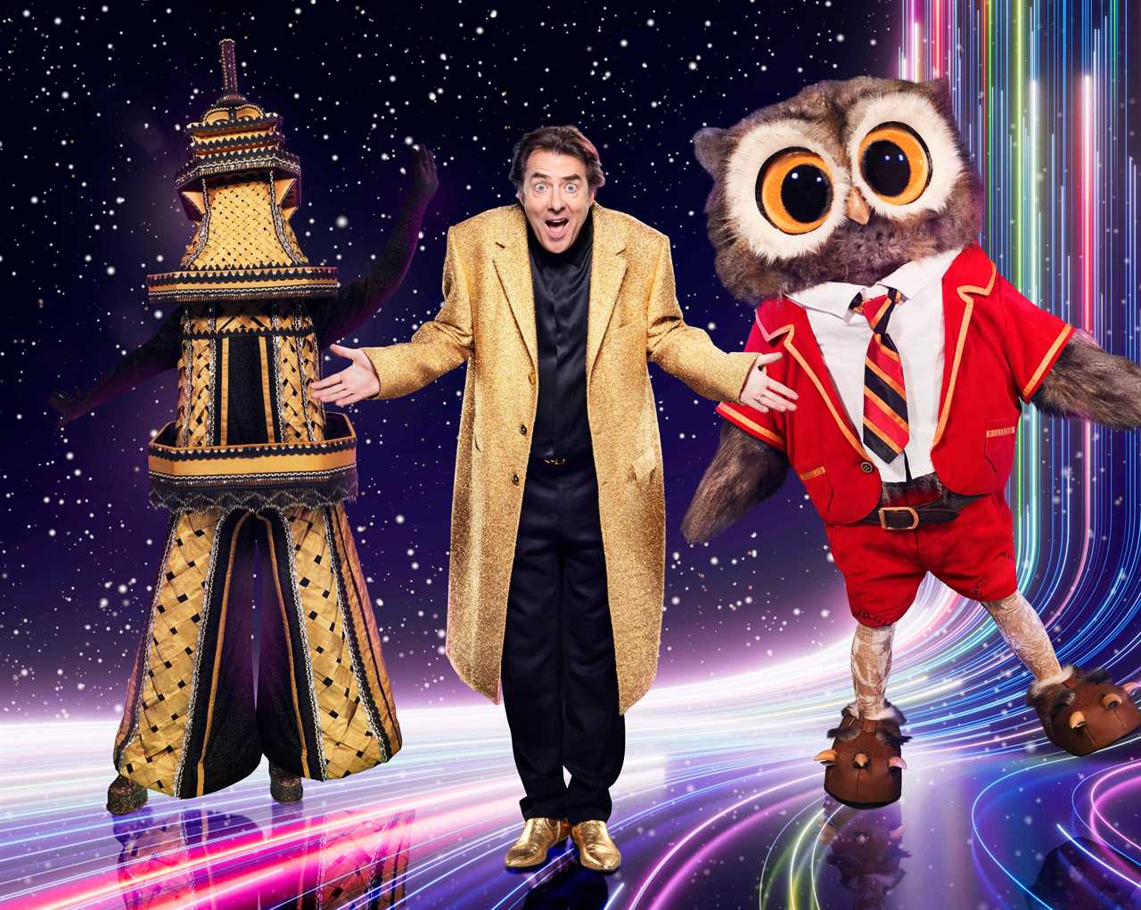 Masked Singer's Eiffel Tower 'revealed' as I'm A Celeb star 24 hours before series starts
