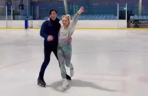 Fears for Hannah Spearritt as she Misses 'Several' Dancing On Ice Training Sessions