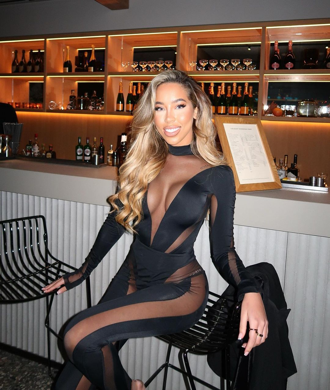 TOWIE's Dani Imbert Turns Heads in Daring New Year's Eve Outfit