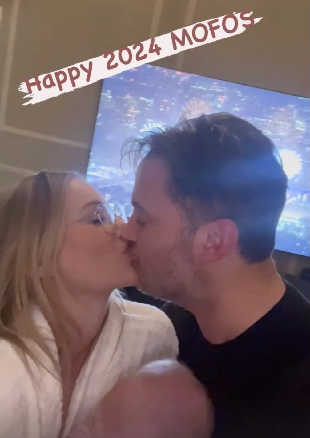 Laura Anderson and Gary Lucy Confirm Reconciliation with Passionate New Year's Kiss