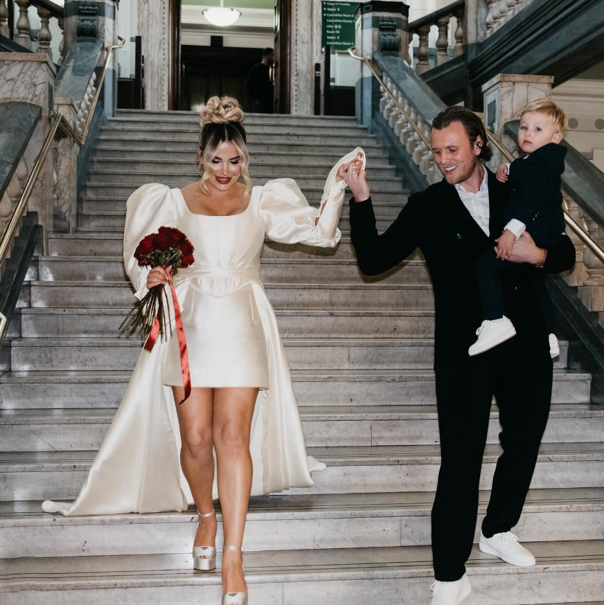 TOWIE Stars Tommy Mallet and Georgia Kousoulou Celebrate Surprise Wedding with Chinese Takeaway