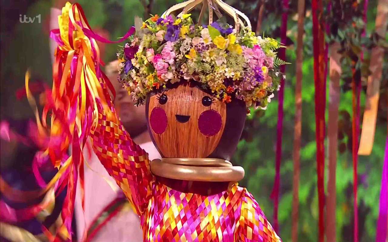 The Masked Singer Fans Convinced British Pop Queen is Behind Maypole