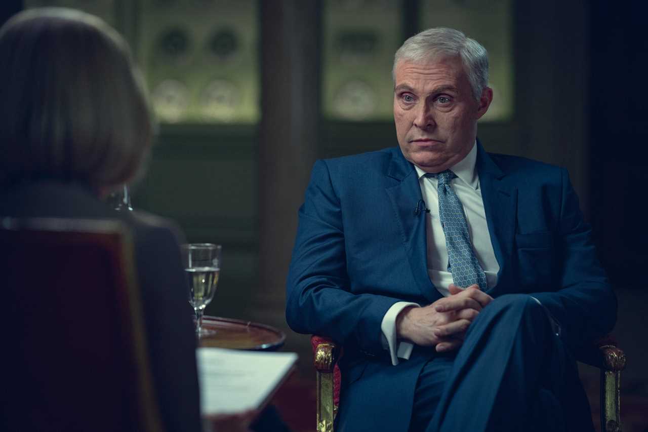 Hollywood heartthrob is unrecognisable as he transforms into Prince Andrew for Netflix film about Newsnight interview