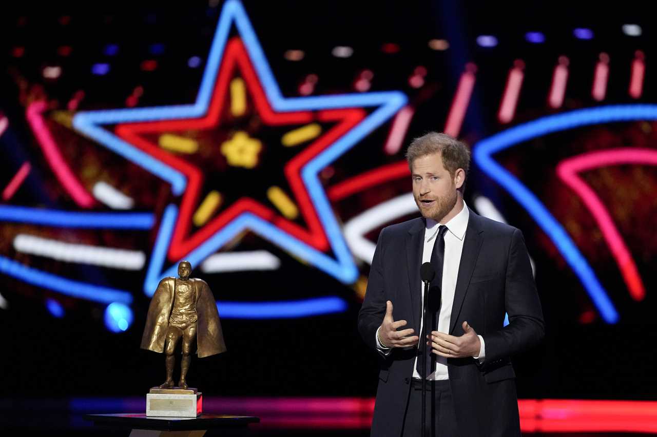 Prince Harry Surprises at NFL Award Show After Returning from Visit with King Charles