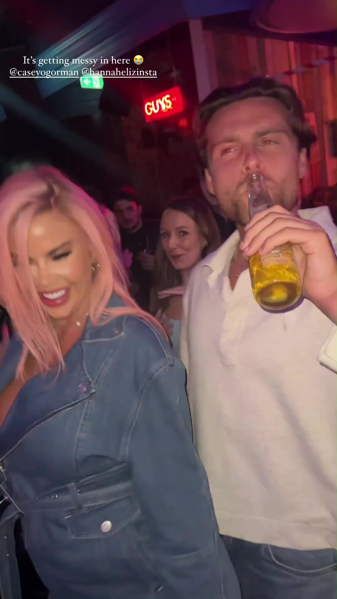 Love Island’s Hannah Elizabeth sparks romance rumours with All Stars castmate as she twerks on him on boozy night out