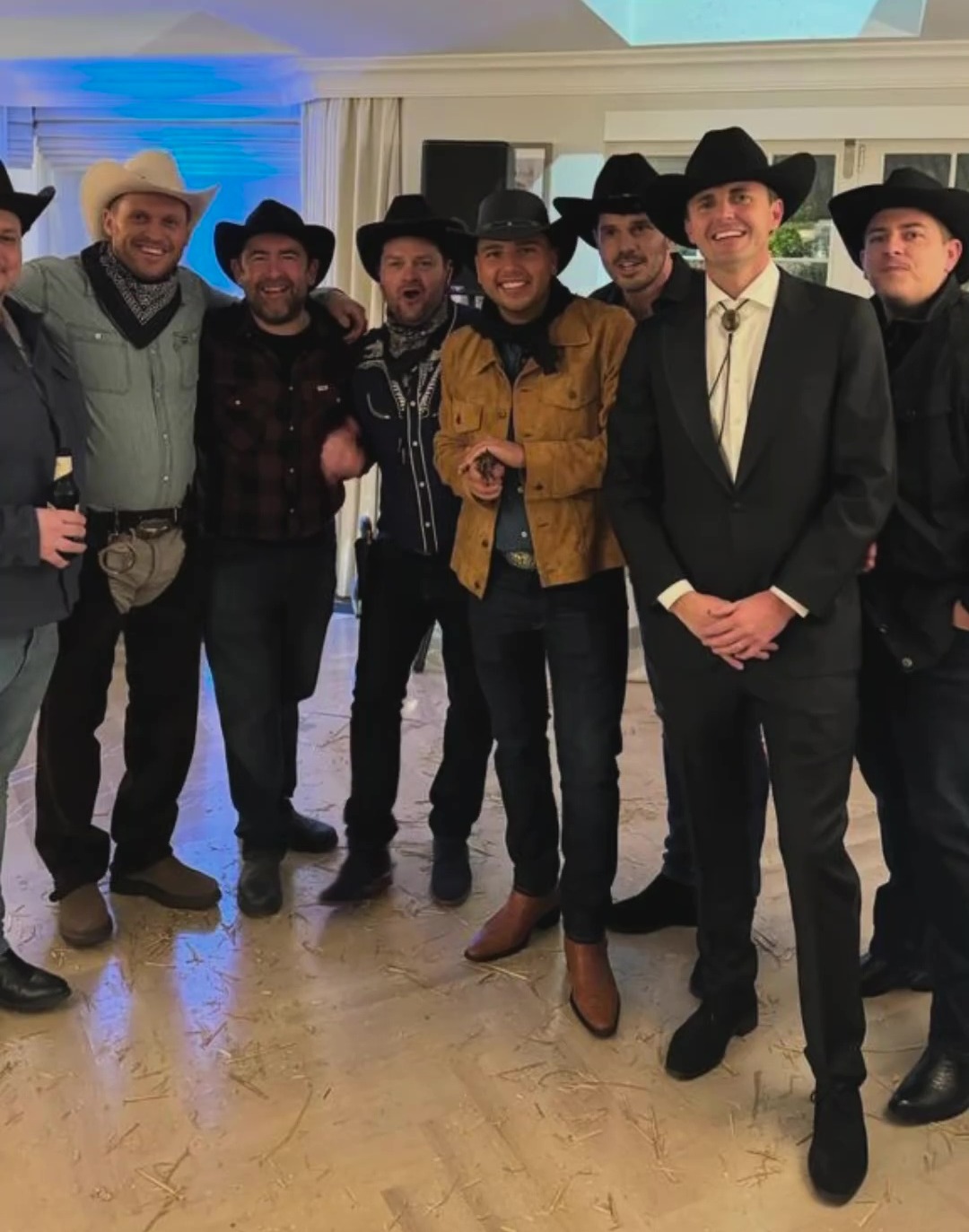 Billie Shepherd throws Wild West themed birthday bash for husband Greg