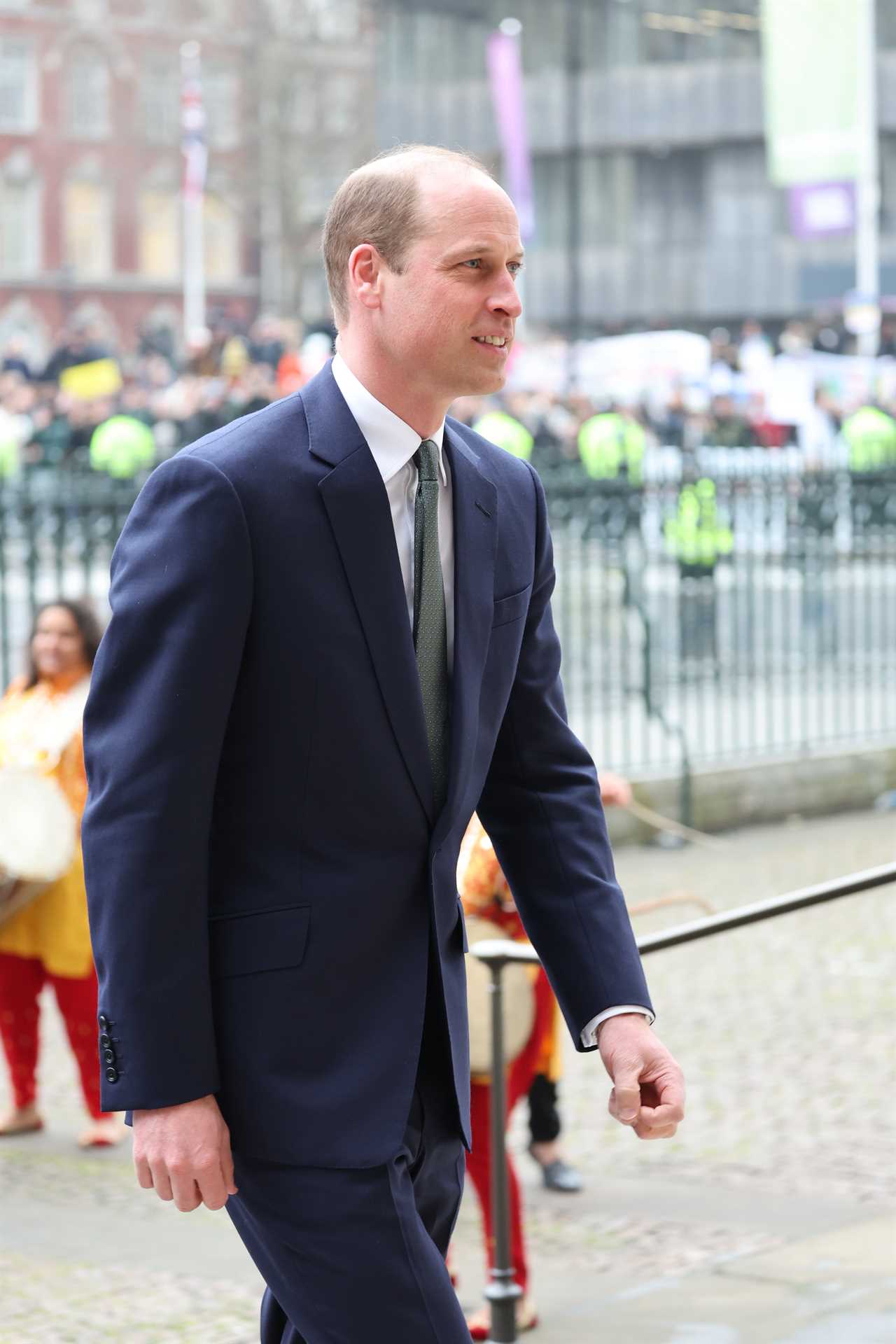 Prince William arrives solo for Commonwealth Day celebration amid Photoshop controversy surrounding Kate