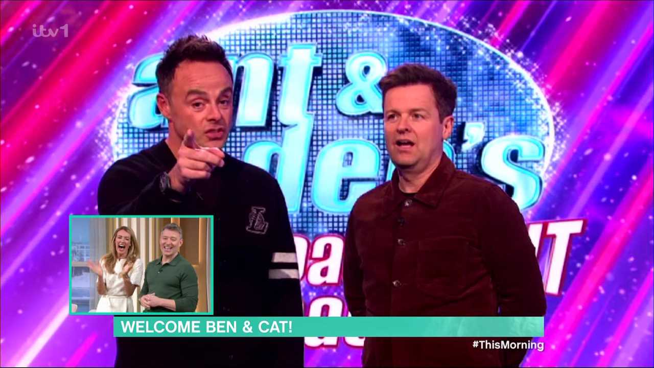 Ant and Dec's 'Warning' to Ben Shephard as Cat Deeley Joins This Morning
