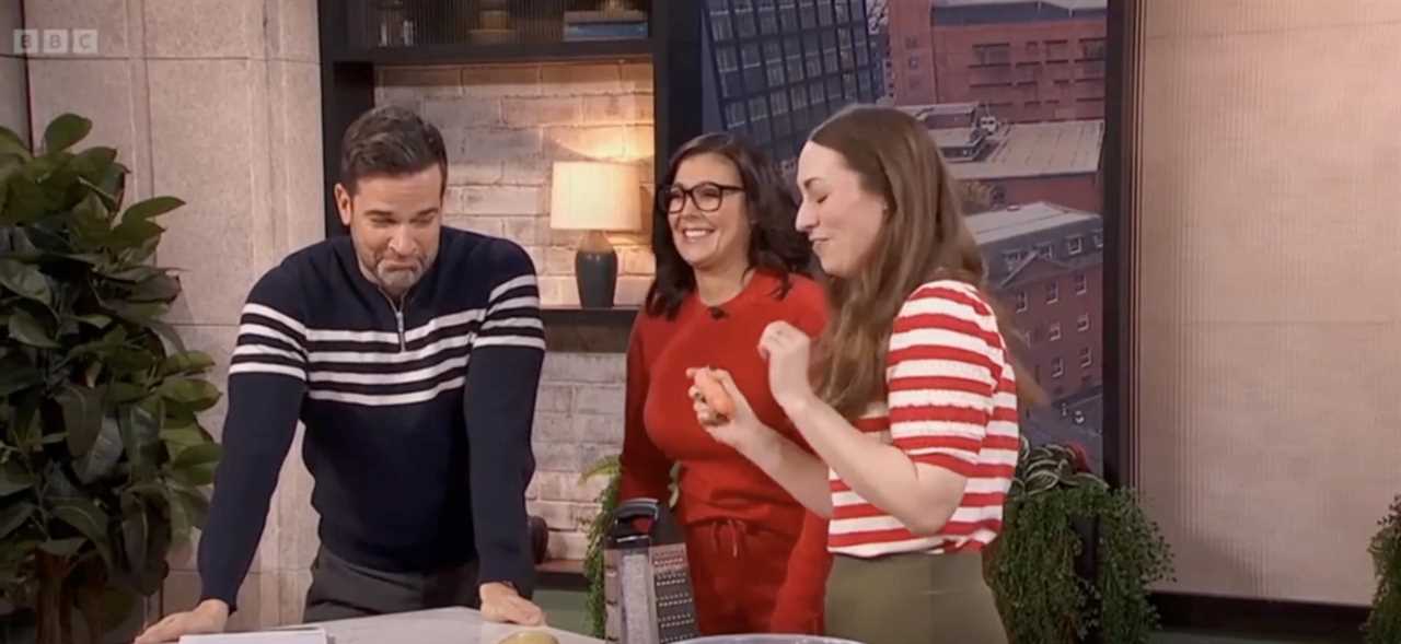 Morning Live Presenter Apologises for Rude Slip-Up During Live Cooking Demo