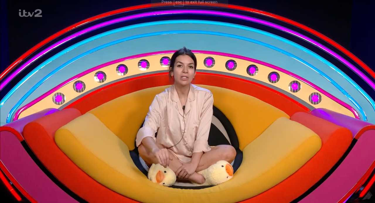 Ekin-Su reignites feud with Fern Britton in Celebrity Big Brother Diary Room rant