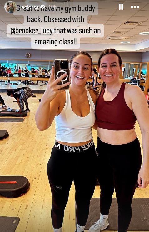 EastEnders' Jacqueline Jossa flaunts dramatic weight loss in gym gear