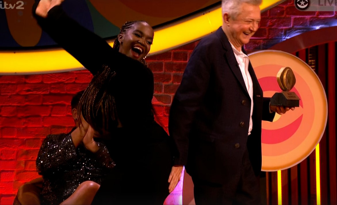 Outrage as Louis Walsh ‘slaps Oti Mabuse’s bottom’ on Live TV Show