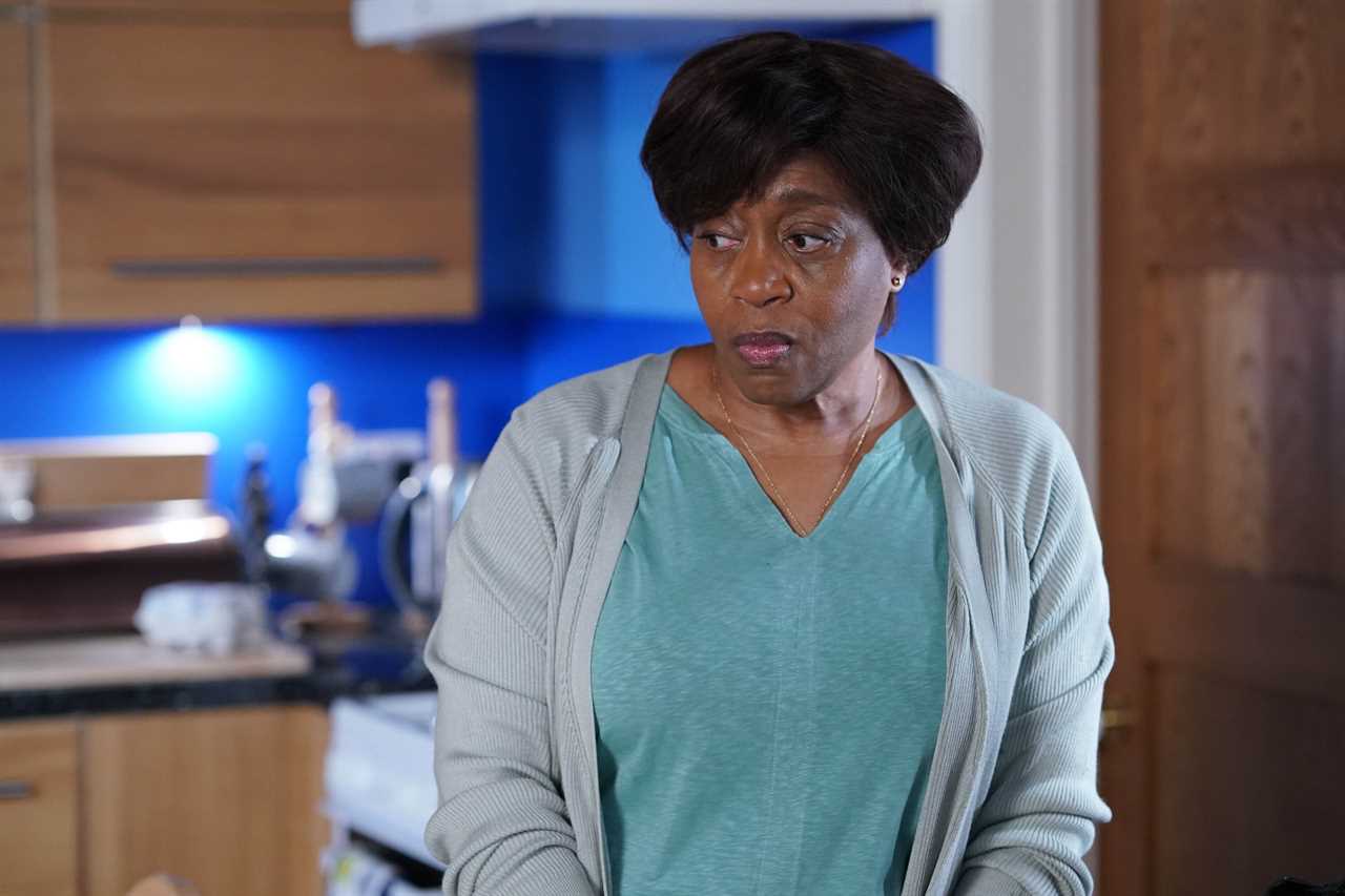 Yolande Trueman in Danger from Pastor Clayton in EastEnders