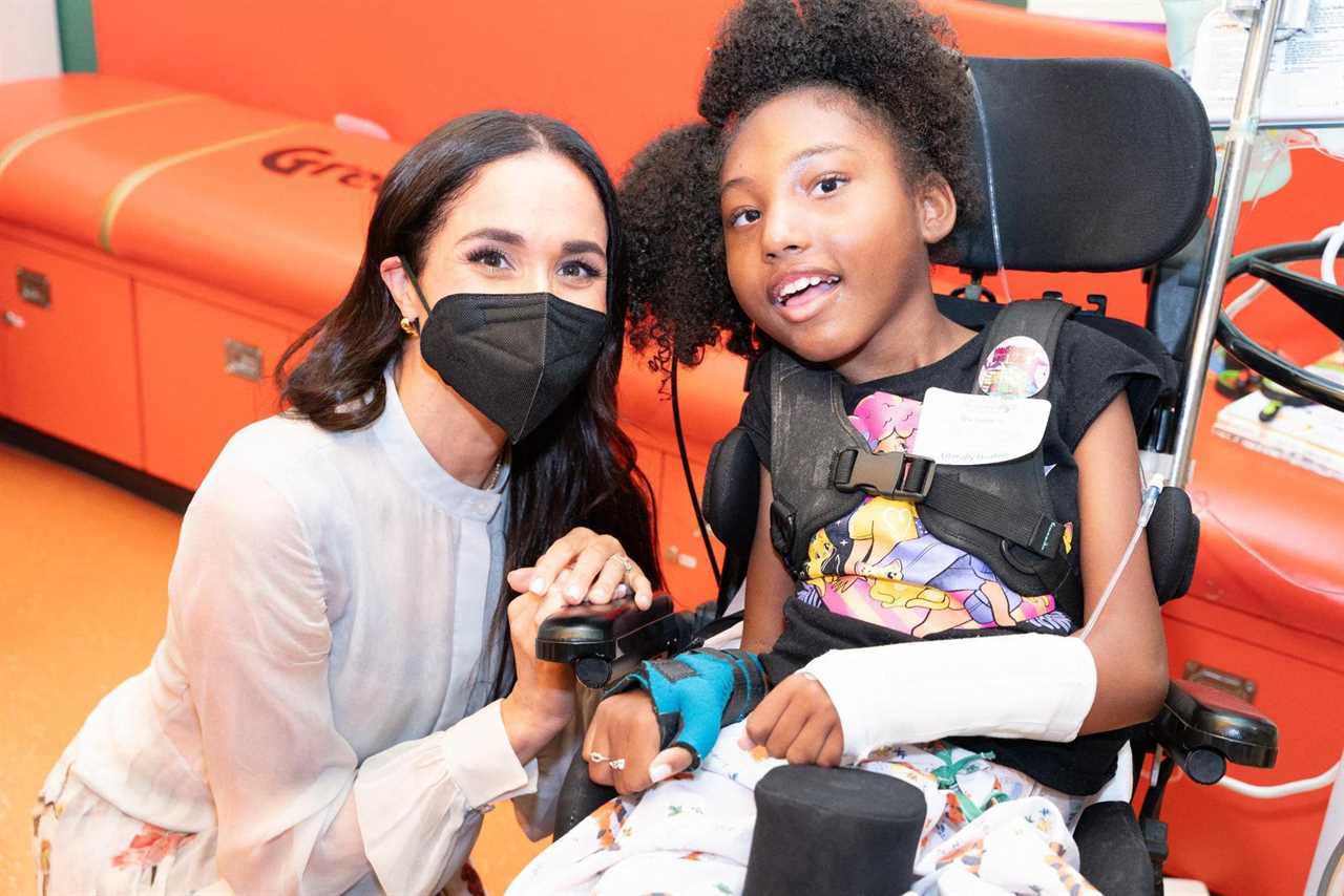 Meghan Markle surprises with acting skills at children's hospital visit