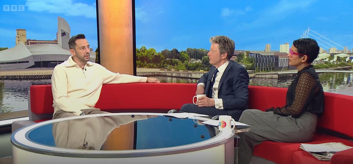 Naga Munchetty grills Death in Paradise's Ralf Little on BBC Breakfast