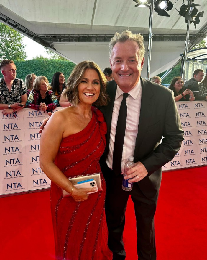 Susanna Reid playfully teases Piers Morgan after GMB exit