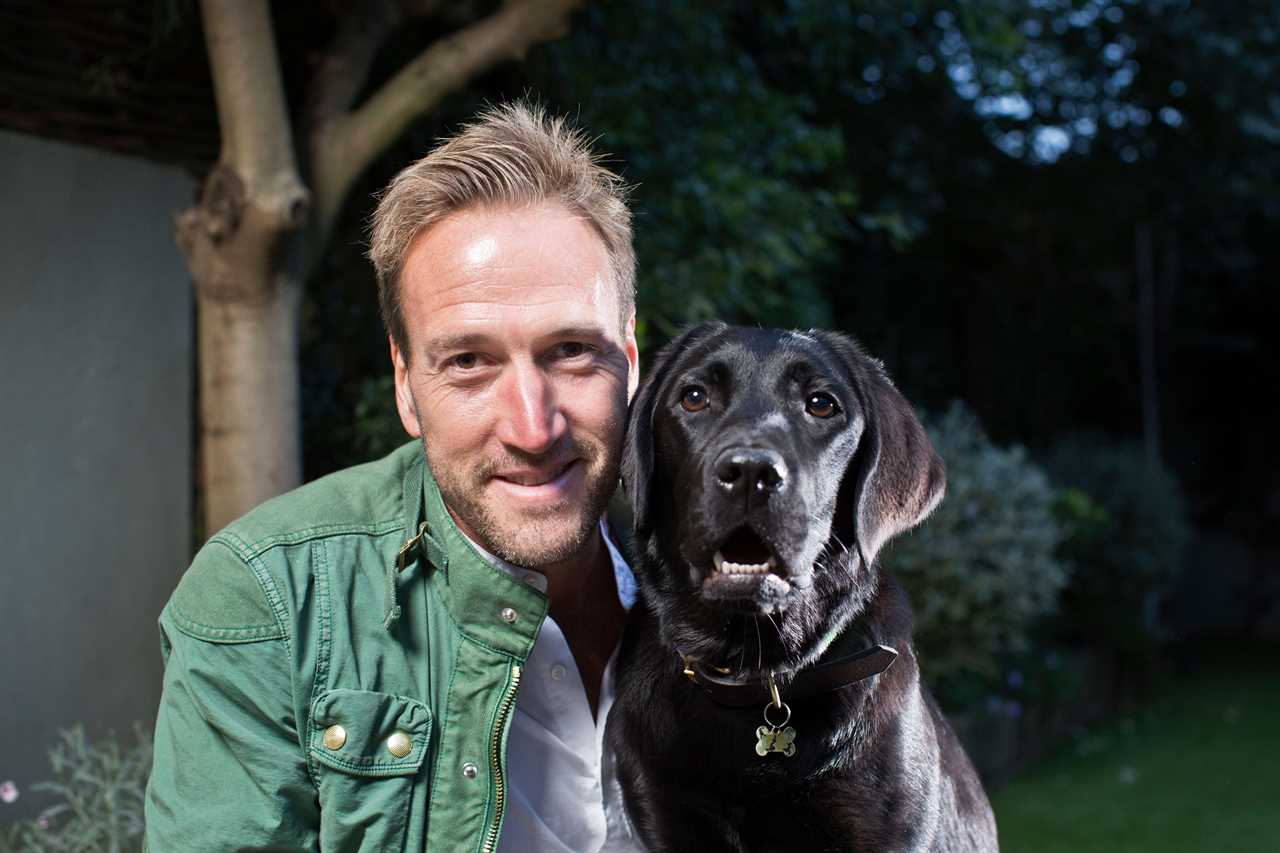 Ben Fogle reveals he 'nearly died' in road accident after van narrowly avoids him and his dog