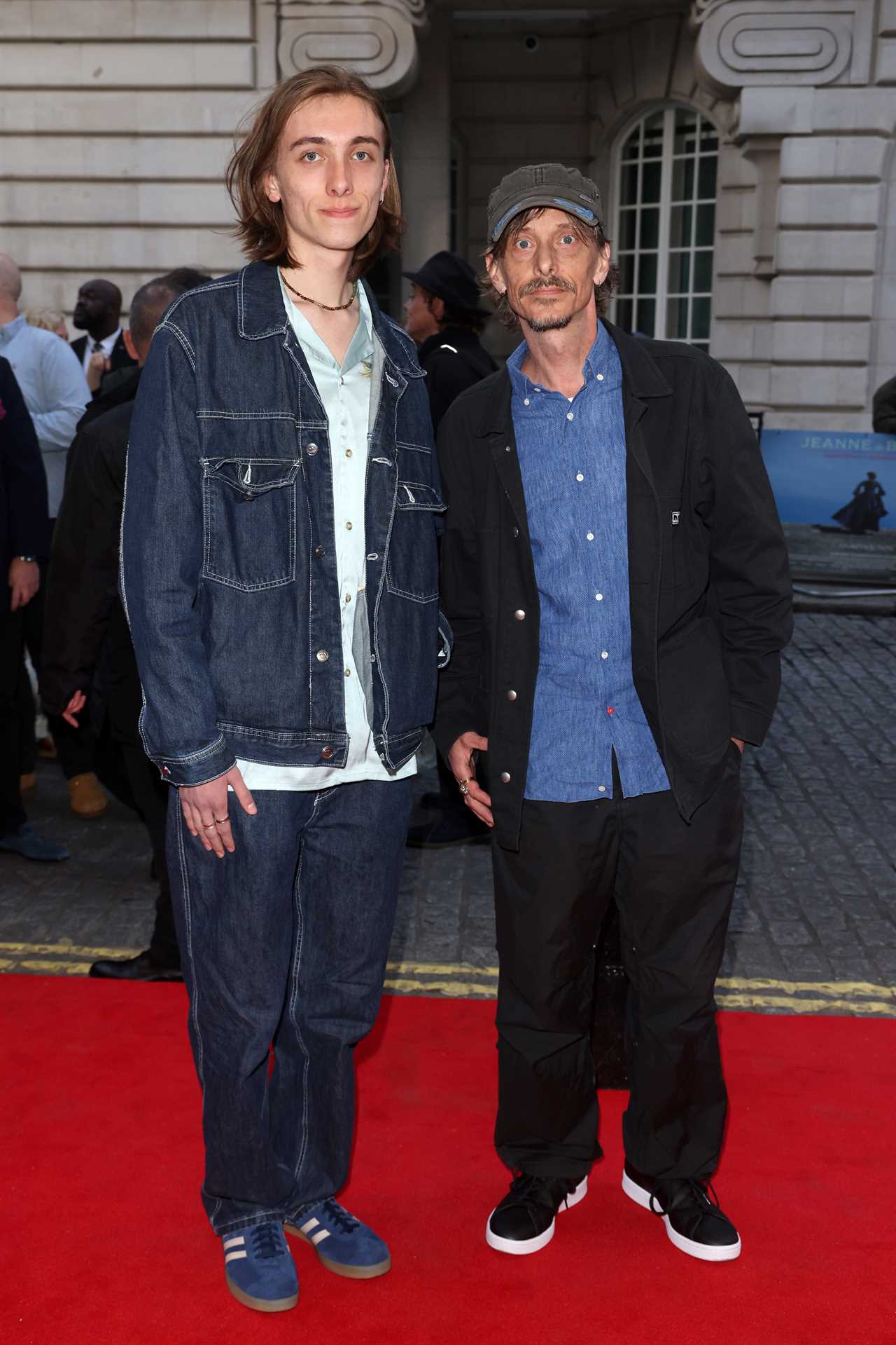 Mackenzie Crook's rarely seen lookalike son, Jude, 21, steals the show at Jeanne du Barry premiere