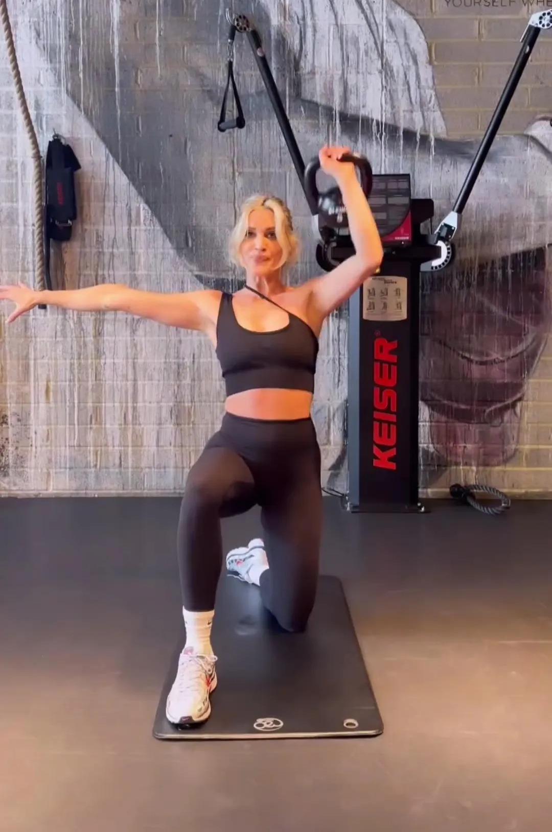 Ashley Roberts wows fans with toned abs in crop top and leggings after Saturday Night Takeaway finale