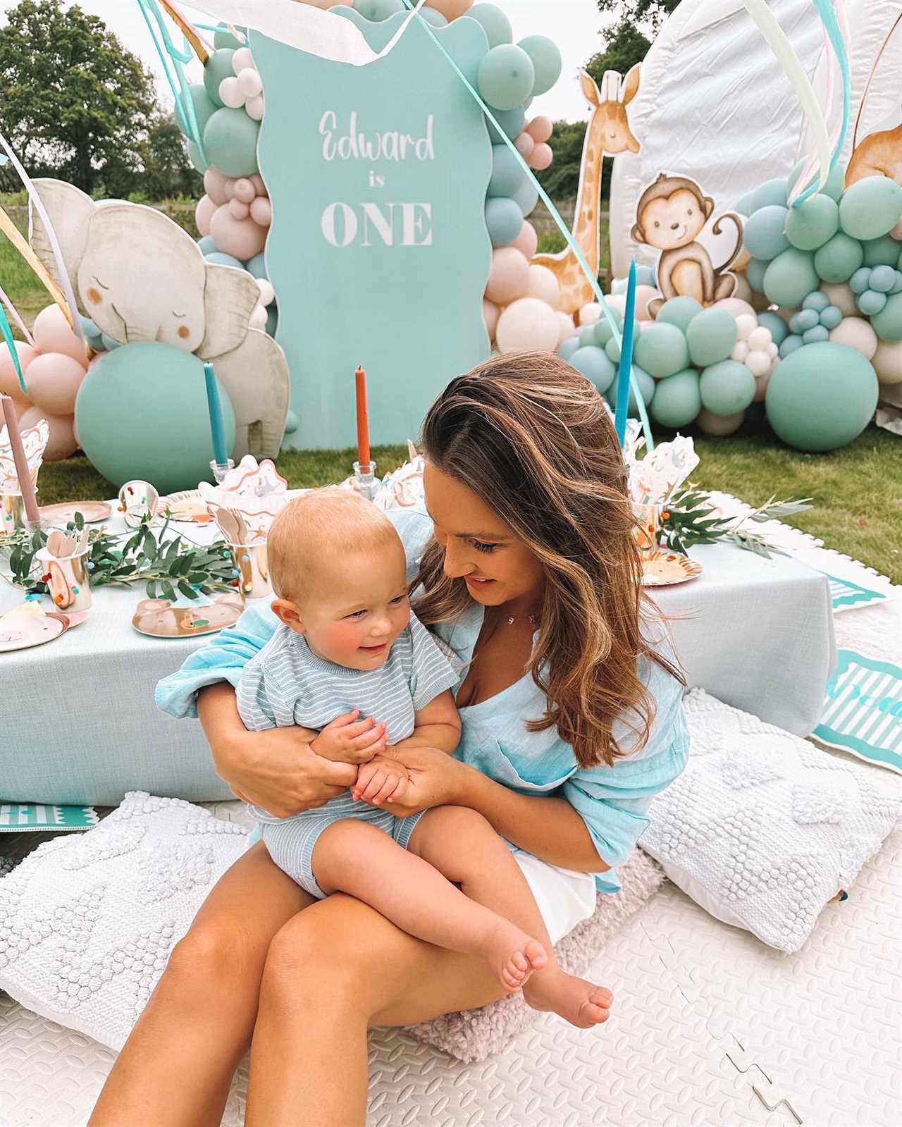 Sam Faiers in Agony After Accident with Son Edward