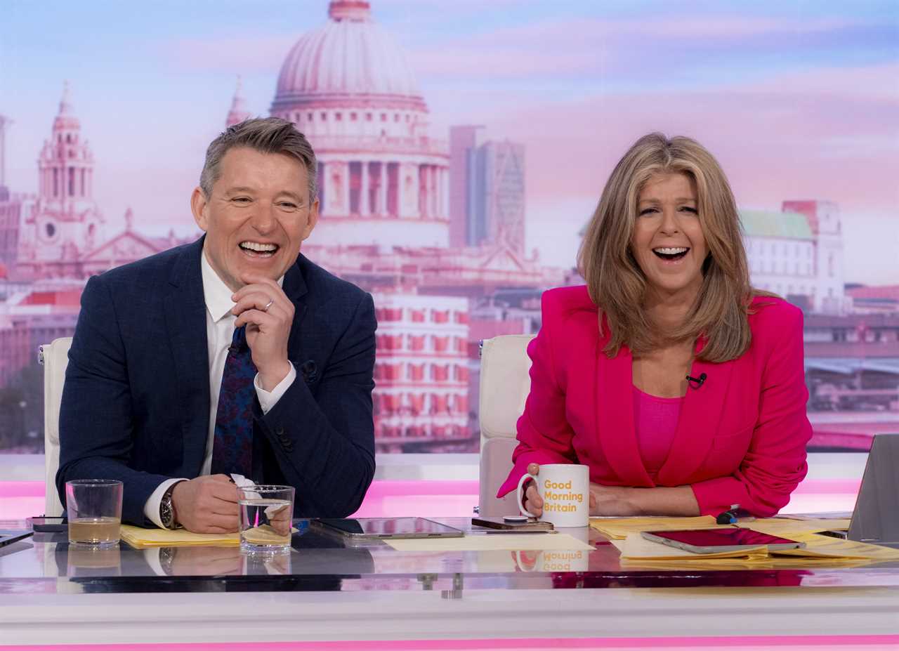 Kate Garraway jokes about Ben Shephard's exit from Good Morning Britain