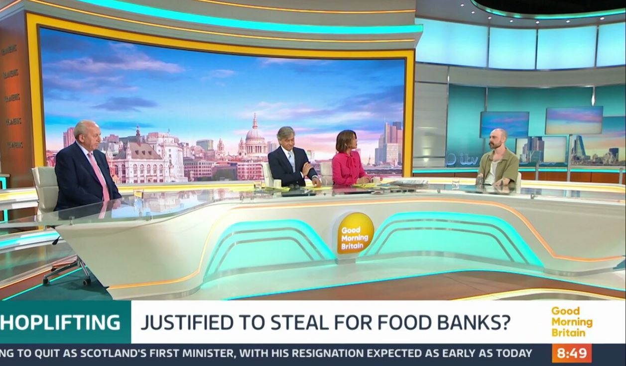 Richard Madeley's Awkward GMB Moment Sparks Shoplifting Debate