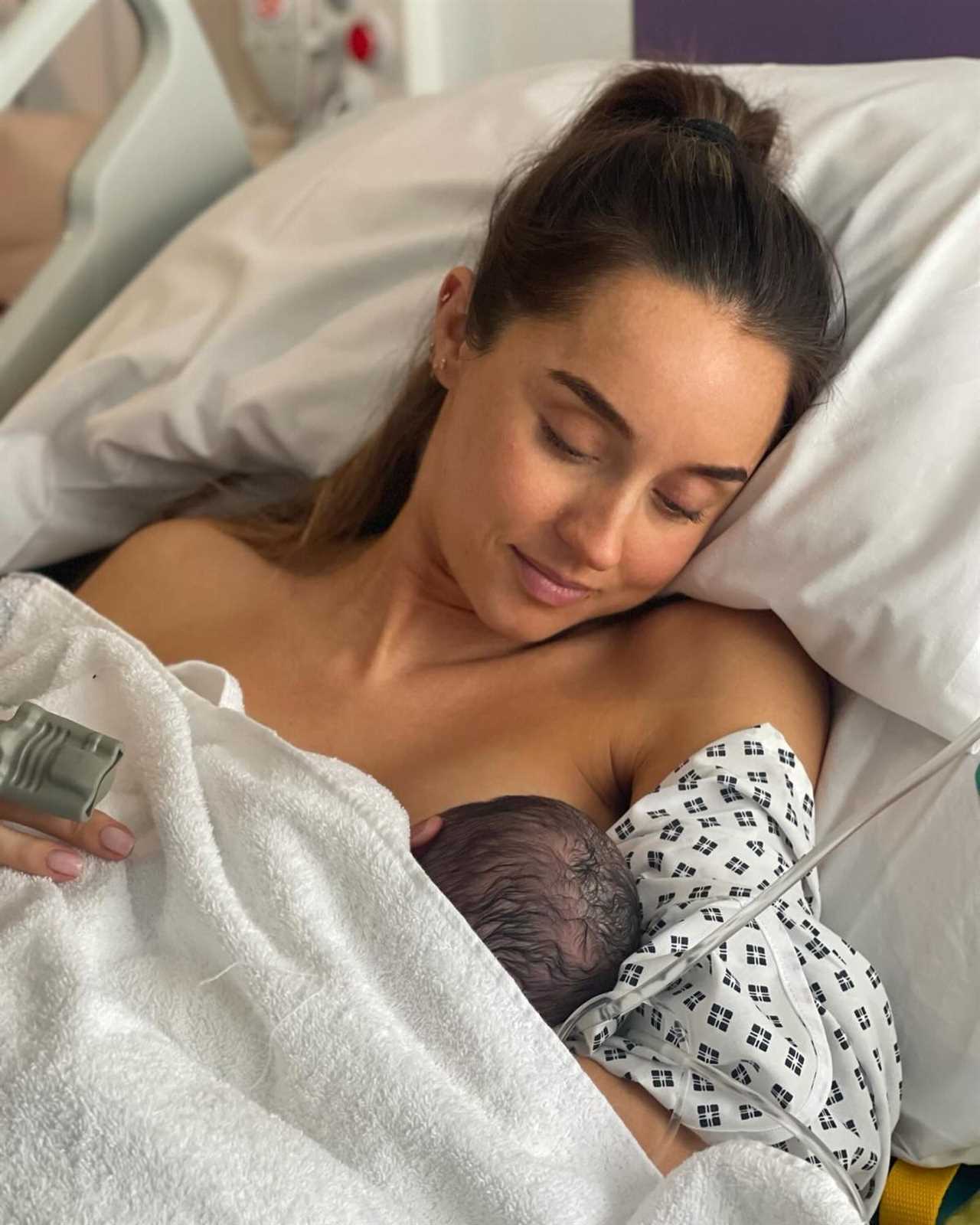 Peter Andre’s wife Emily reveals baby daughter’s name – admitting ‘it’s taken a while’
