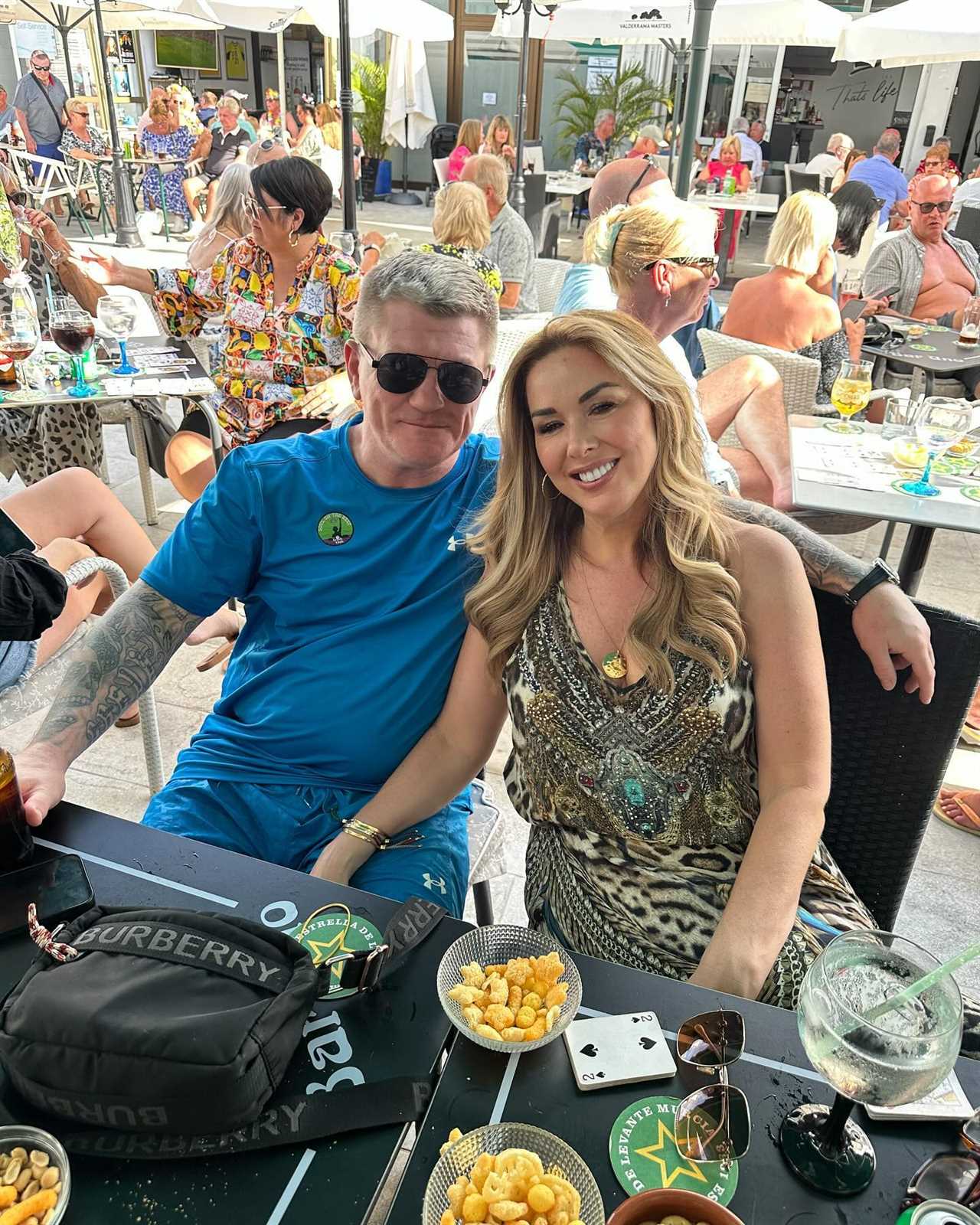 Ricky Hatton Opens Up About Relationship with Claire Sweeney at Baftas