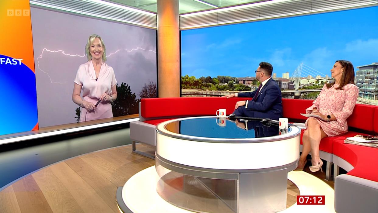 BBC Breakfast Fans Amazed by Glamorous Carol Kirkwood's Return