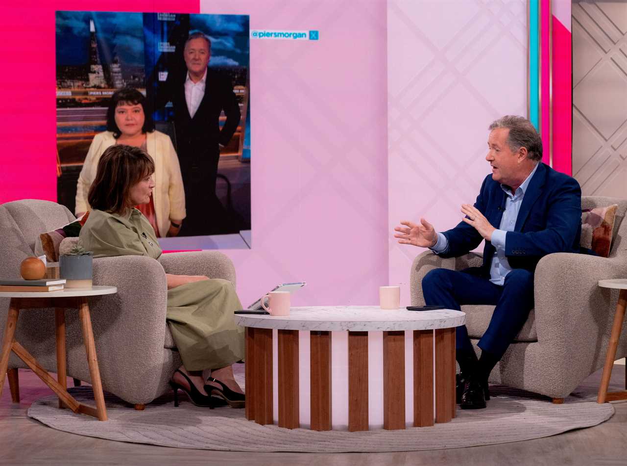 Piers Morgan's Interview with Fiona Harvey: What Happened on Lorraine Baby Reindeer Show?