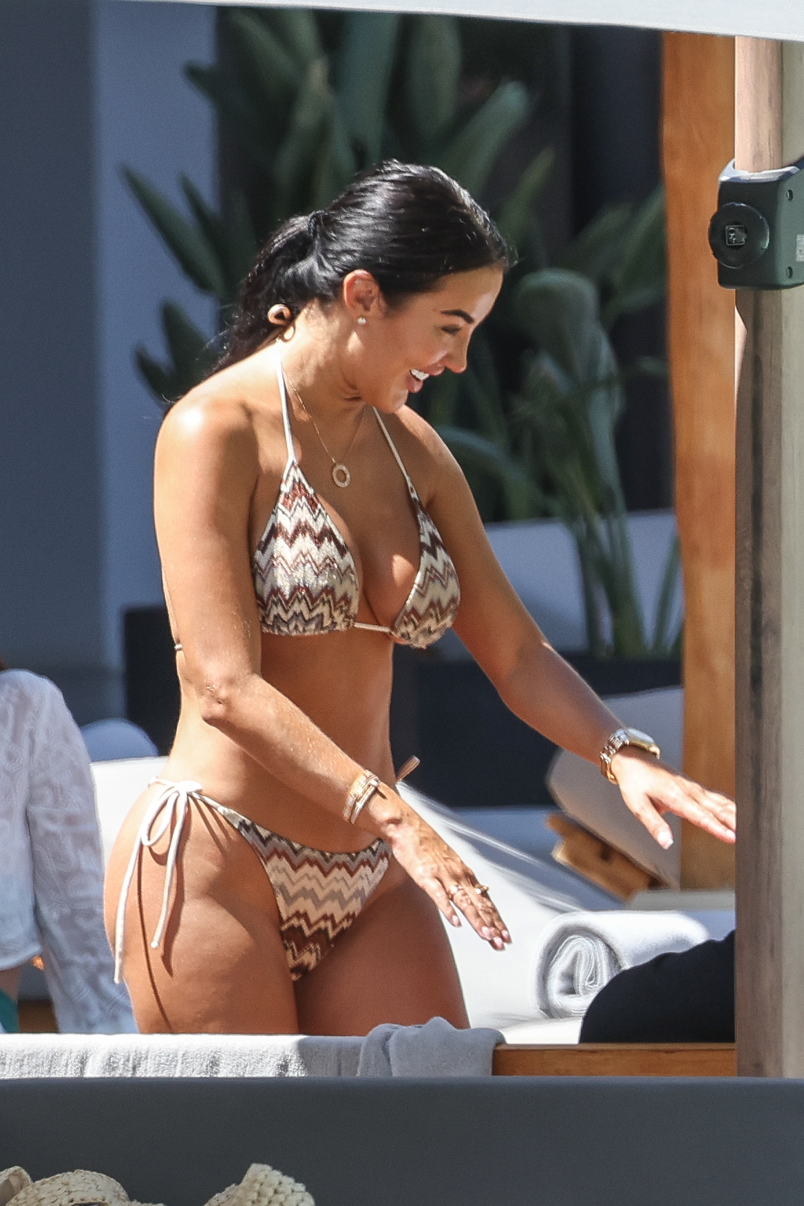 Towie Star Yazmin Oukhellou Flaunts Bikini Body Amid Rumors of Rekindled Romance