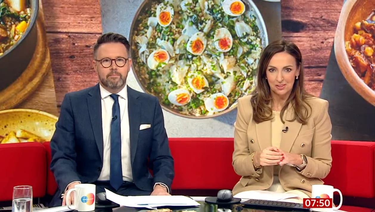 Sally Nugent apologizes to Carol Kirkwood on BBC Breakfast