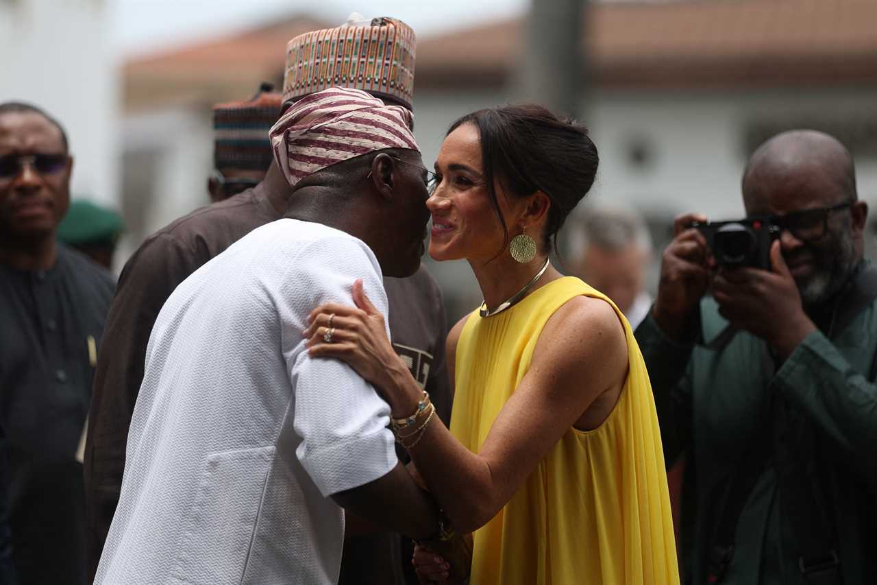 Harry & Meghan Markle land in LA after Nigeria tour amid Archewell charity row