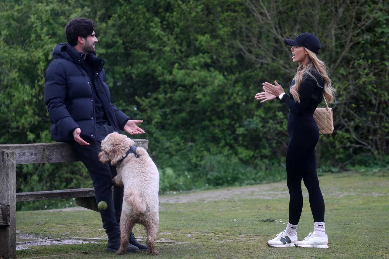 Towie's Amber Turner breaks down in tears after confrontation with Dan Edgar