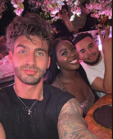 Love Island's Chris Taylor and Kaz Kamwi continue to spark romance rumors with night out