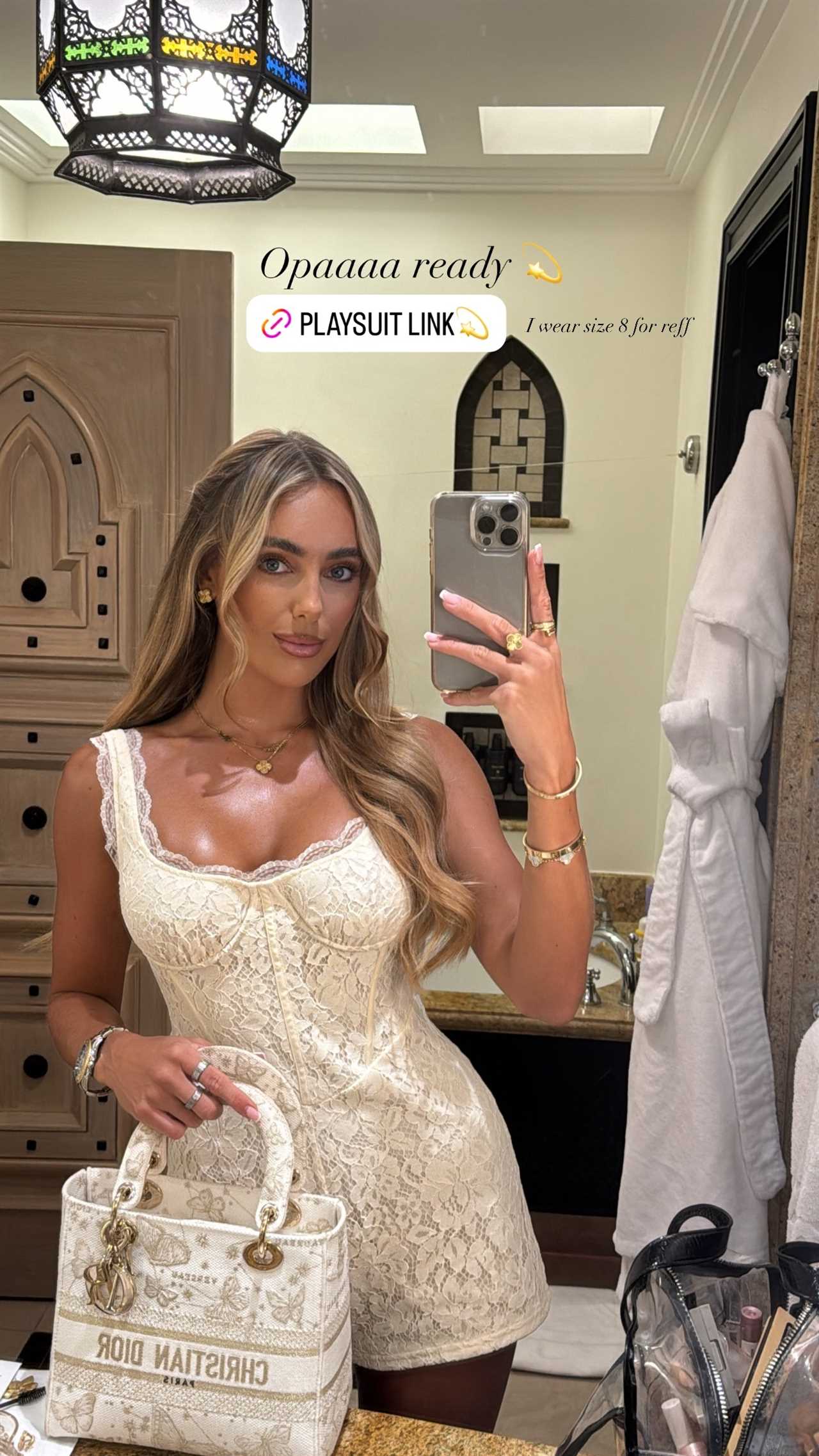 Amber Turner Looks Stunning in All-White Outfit During Dubai Trip After Towie Drama