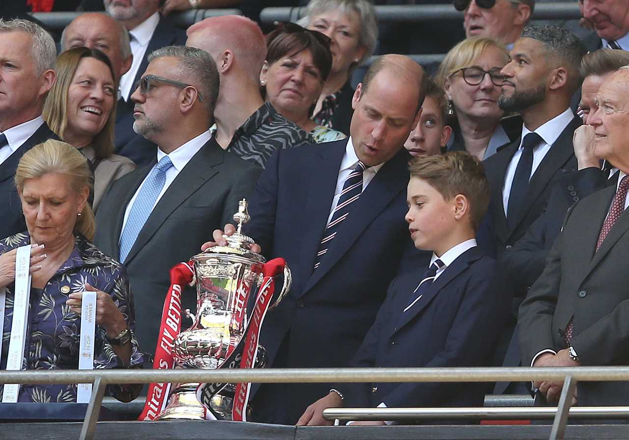 Prince William meets Man City’s Phil Foden and Erling Haaland before FA Cup Final