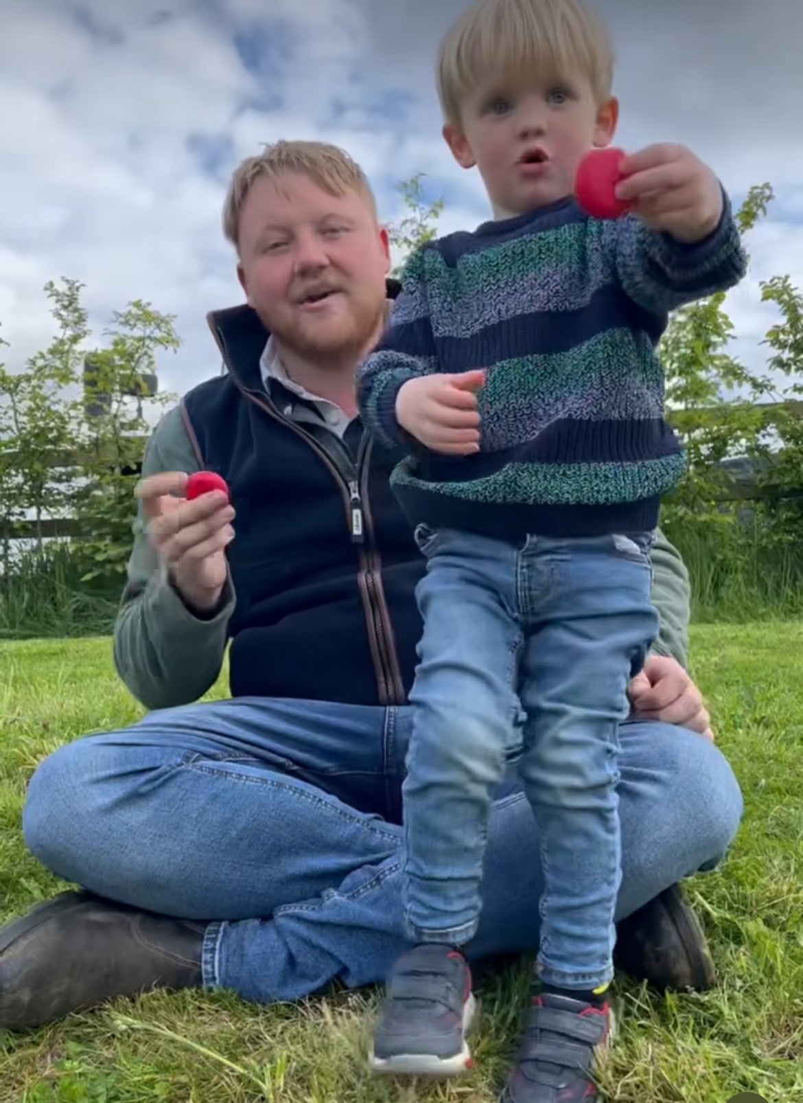 Clarkson's Farm Star Kaleb Cooper Shares Heartwarming Video of Toddler