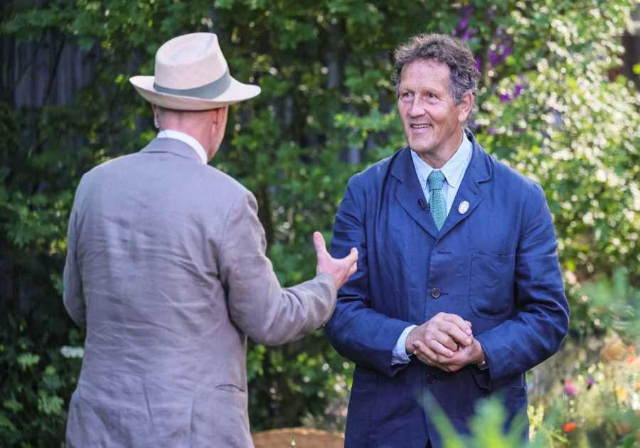 Monty Don Shrugs Off Chelsea Flower Show Backlash and Fans' Criticism as He Poses for Picture