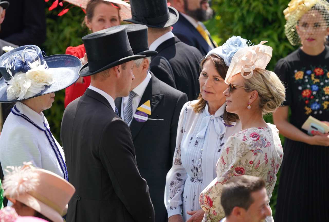 Prince William and Carole Middleton's Strong Family Bond at Royal Ascot