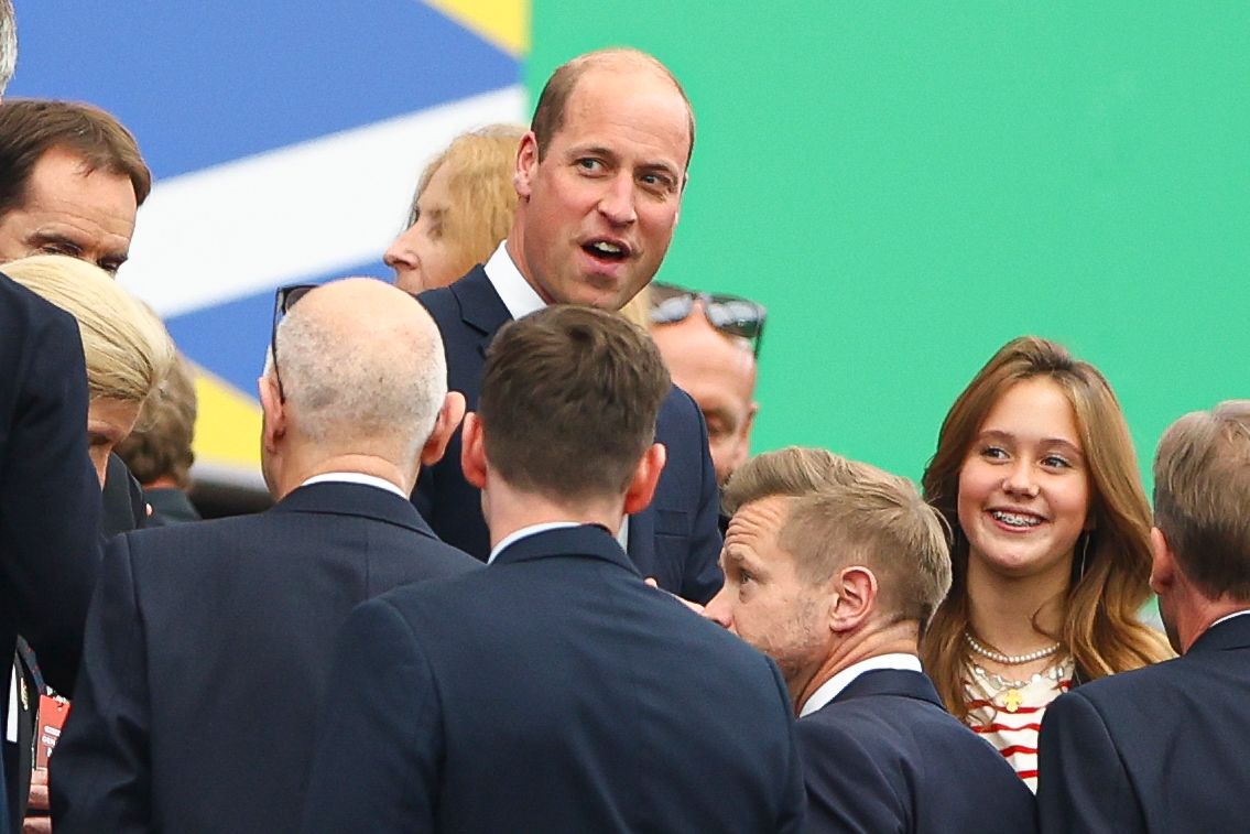 Prince William Cheers on Three Lions in Euros Clash Against Denmark