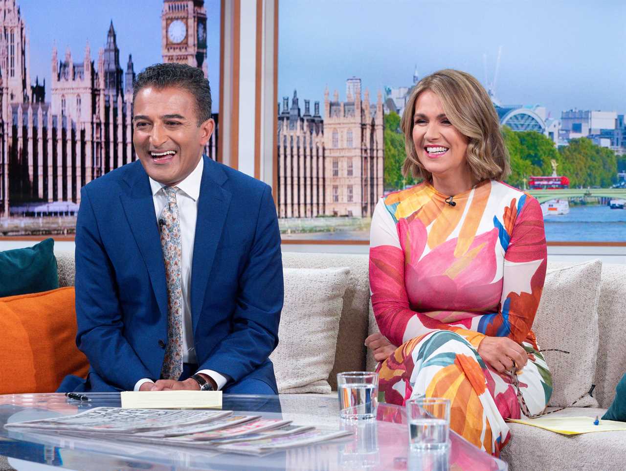 Susanna Reid's Summer Hair Transformation on Good Morning Britain