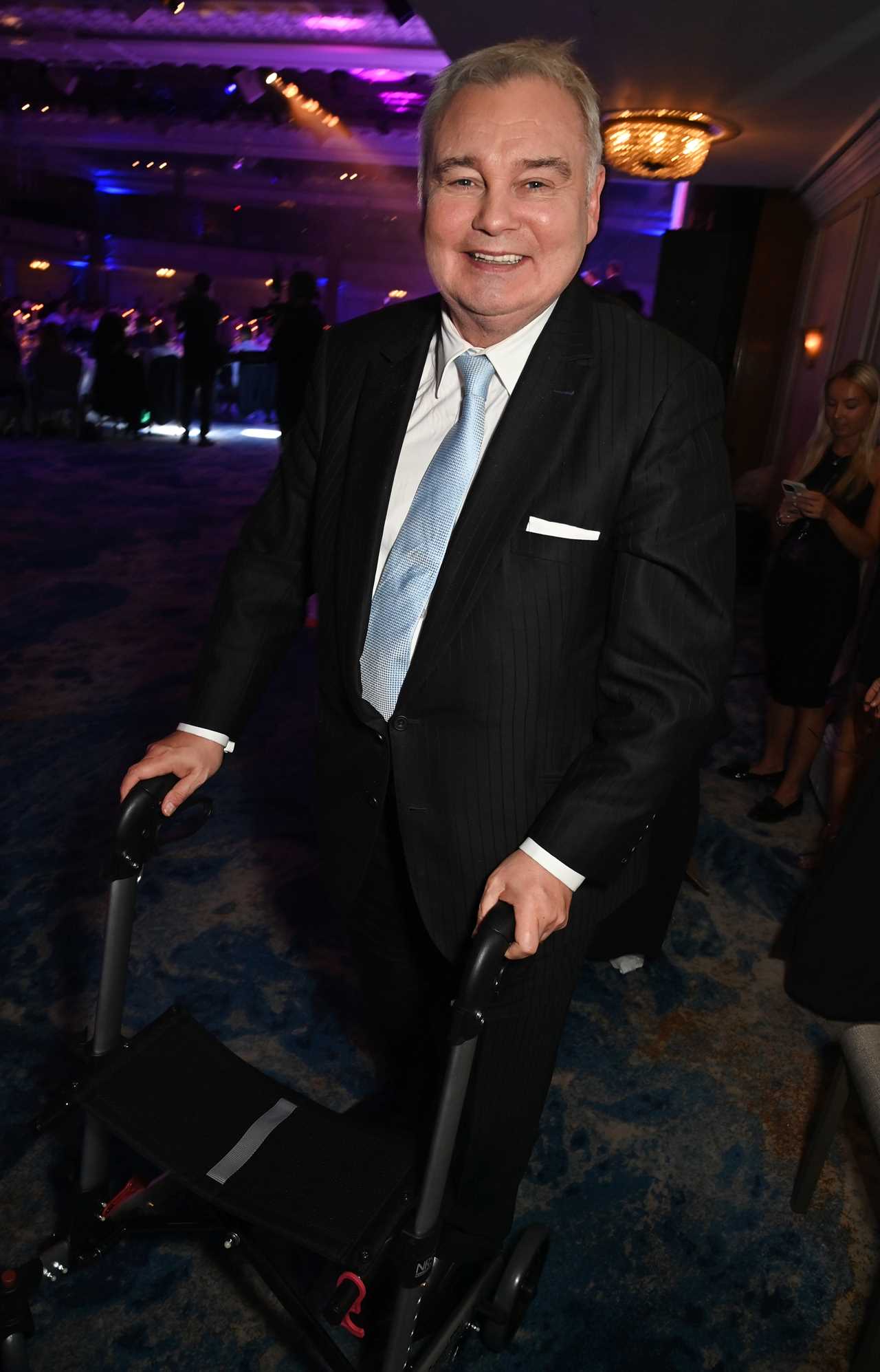 EAMONN Holmes struggles to walk at TRIC Awards after split from Ruth Langsford