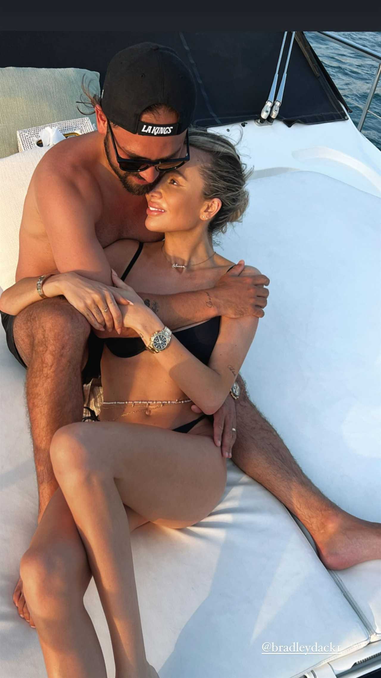 Olivia Attwood and Husband Bradley Dack Get Matching Alien Tattoos on Holiday